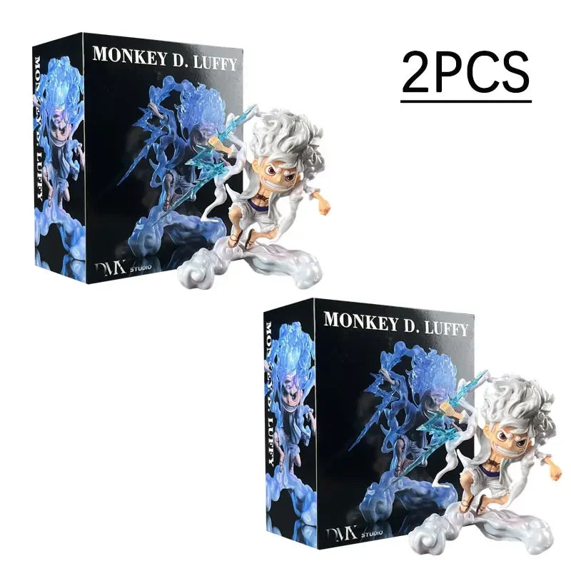 One Piece Anime Figure Toys SD Nika Luffy 5th Gear Awake Figurine 16CM PVC Action Figures Collection Model Ornaments Gifts Toys